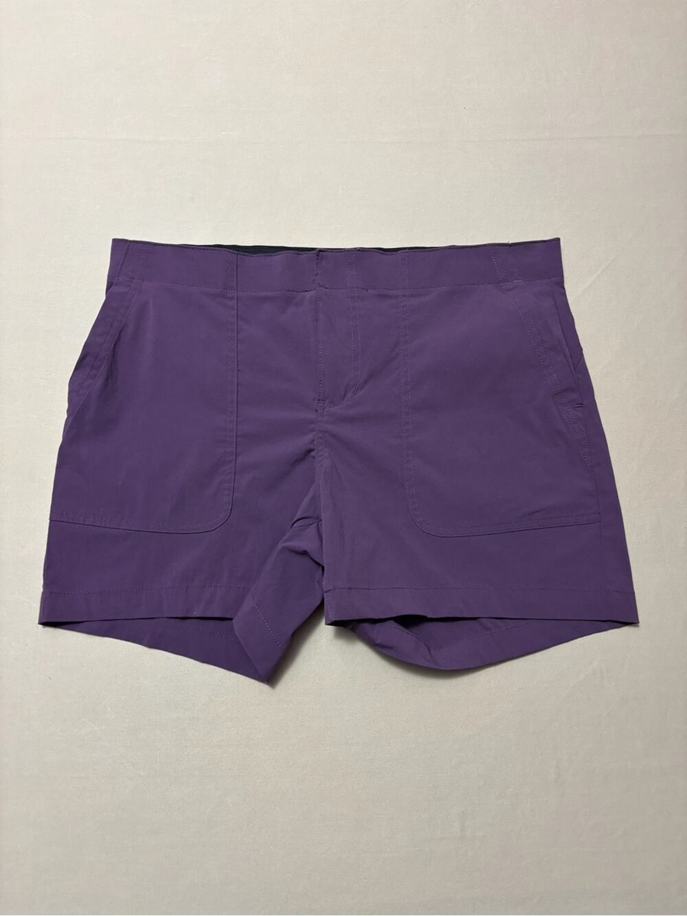 Eddie Bauer Purple Performance Athletic Shorts Women's Size 8